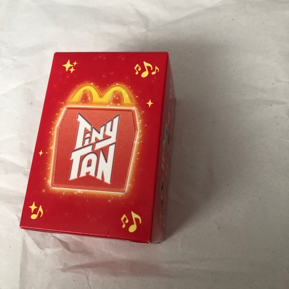 BTS Tiny Tan Jin McDonald’s Happy Meal Toy Figure BTS Kpop Collector Encore EDT